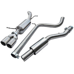 Ligne d'Echappement "Catback" Cobra pour Skoda Fabia RS 1.4L TSI (10-14)