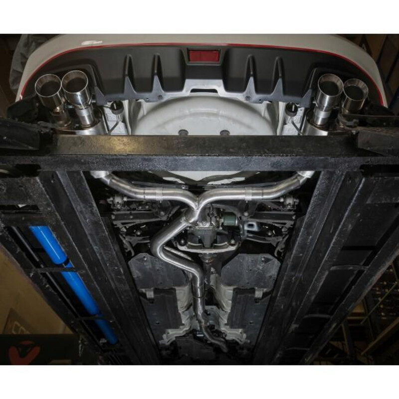 Ligne d'Echappement Complète "Turboback" Cobra pour Subaru Impreza GP / GJ WRX STI 2.5L (14-19)