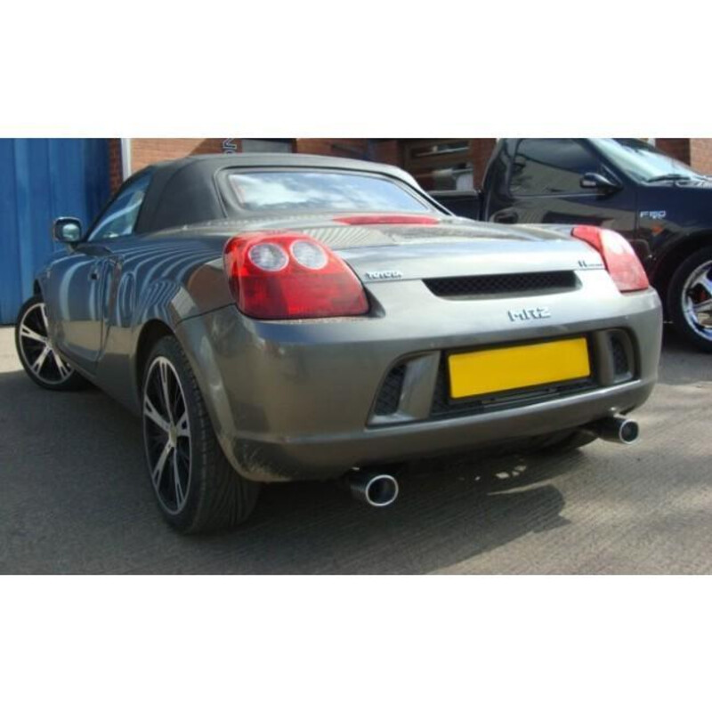 Ligne d'Echappement "Catback" Cobra pour Toyota MR-S