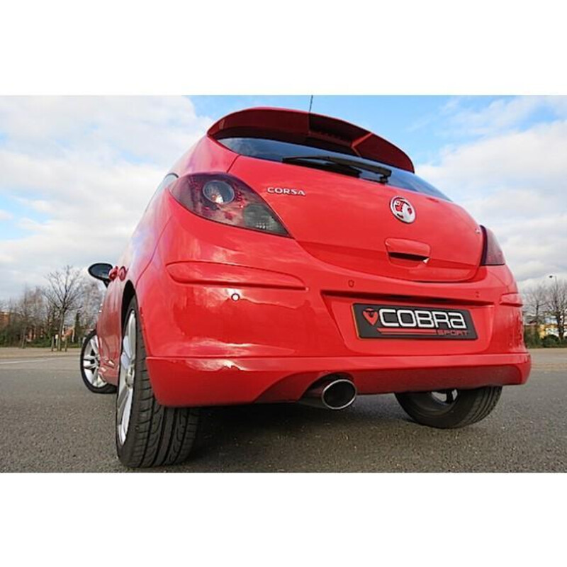 Silencieux Cobra pour Opel Corsa D 1.2 & 1.4L (07-14)