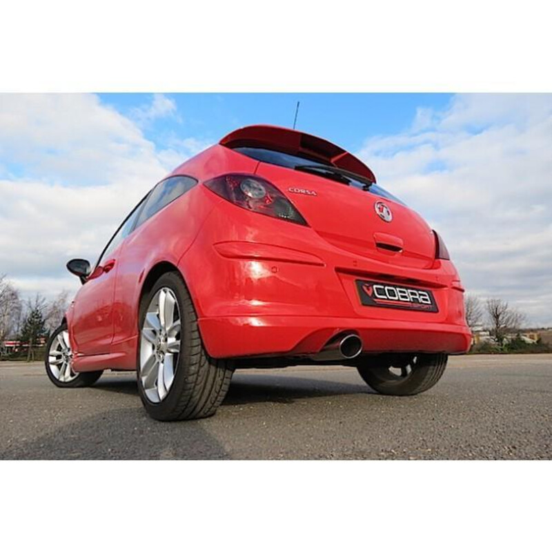 Silencieux Cobra pour Opel Corsa D 1.2 & 1.4L (07-14)
