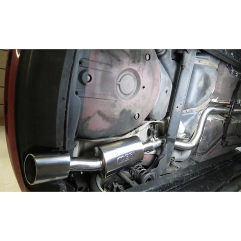 Ligne d'Echappement "Catback" Cobra pour VW Golf 4 1.4 & 1.6L (98-04)