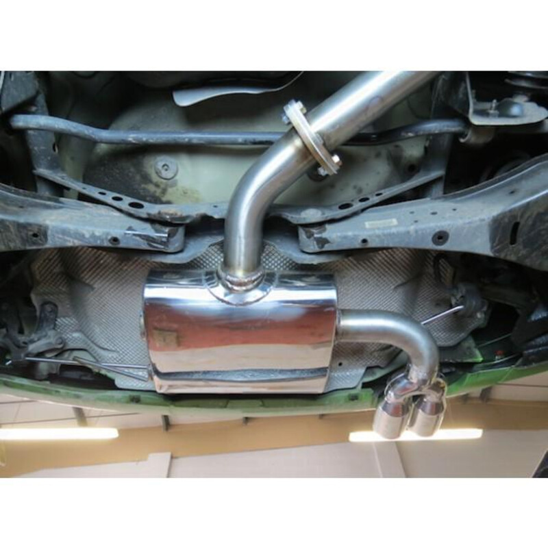 Ligne d'Echappement "Catback" Cobra pour VW Scirocco 1.4L TSI (08-13)