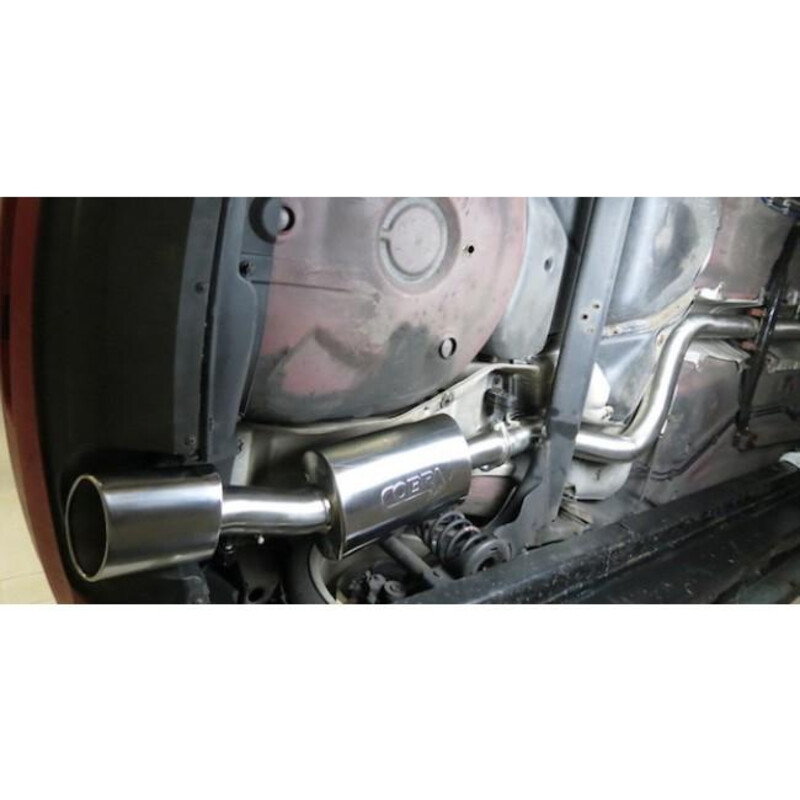 Ligne d'Echappement "Catback" Cobra pour VW Golf 4 1.8L Turbo (98-04)