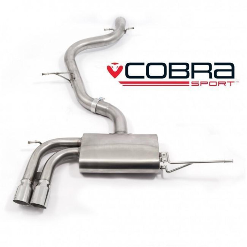 Ligne d'Echappement "Catback" Cobra pour VW Golf 5 GTI 2.0L TFSI (04-09)