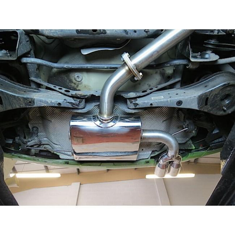 Ligne d'Echappement "Catback" Cobra pour VW Scirocco GT 2.0L TSI (08-13)