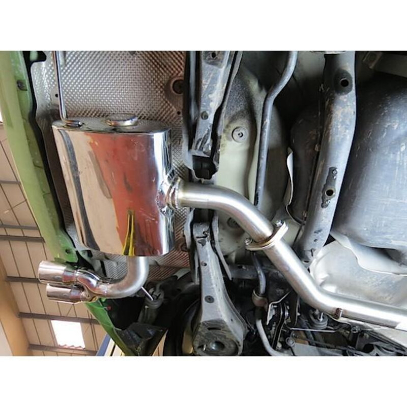 Ligne d'Echappement "Catback" Cobra pour VW Scirocco GT 2.0L TSI (08-13)