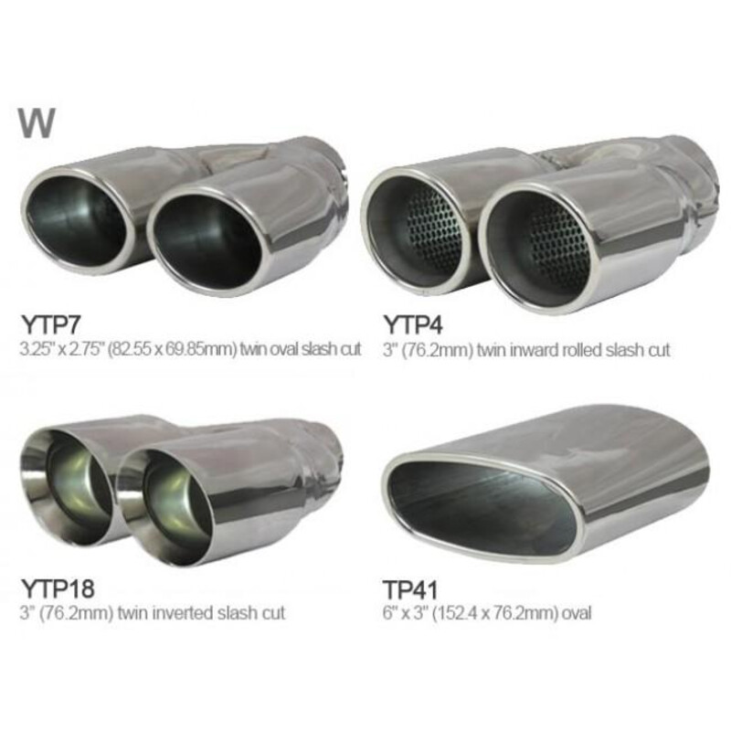 Ligne d'Echappement "Catback" Cobra pour VW Scirocco GT 2.0L TSI (08-13)
