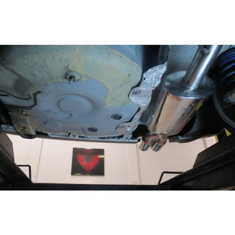 Ligne d'Echappement "Catback" Cobra pour VW Polo 6R GTI 1.4L TSI (10-14)