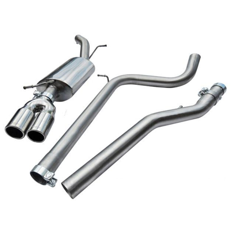 Ligne d'Echappement "Catback" Cobra pour VW Polo 6R GTI 1.4L TSI (10-14)
