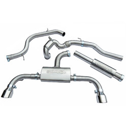 Ligne d'Echappement Complète "Turboback" Cobra pour VW Golf 7 GTI 2.0L TSI (12-17)