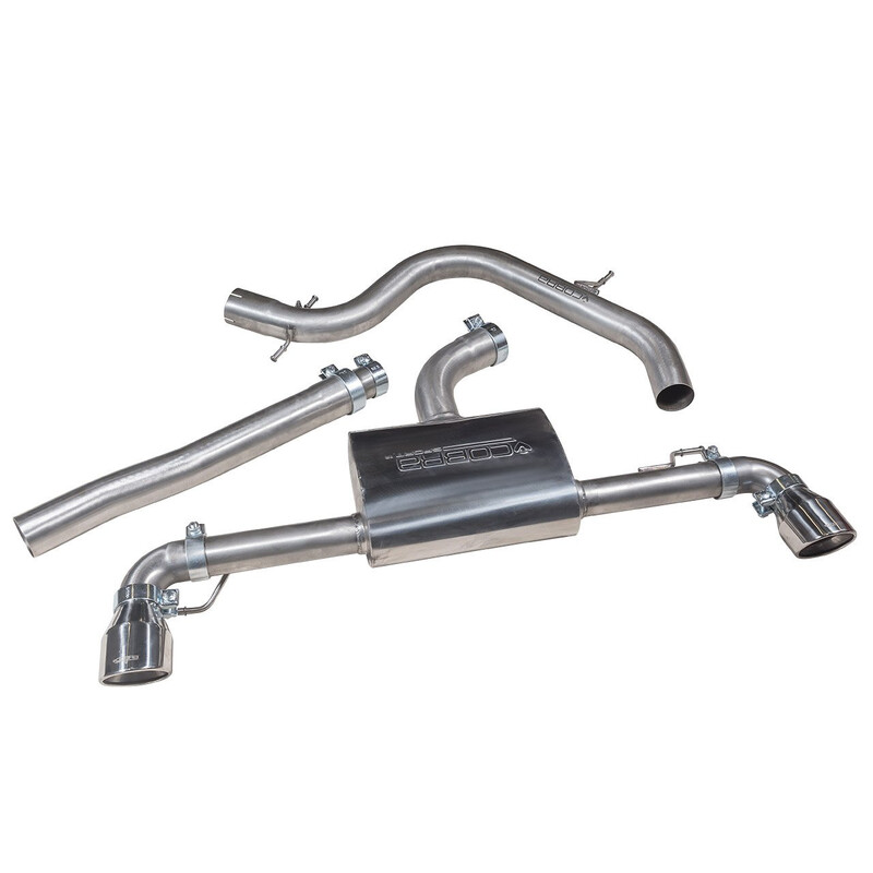Ligne d'Echappement "Catback" Cobra pour VW Golf 6 2.0L TDI 170 ch "GTI Style" (09-13)