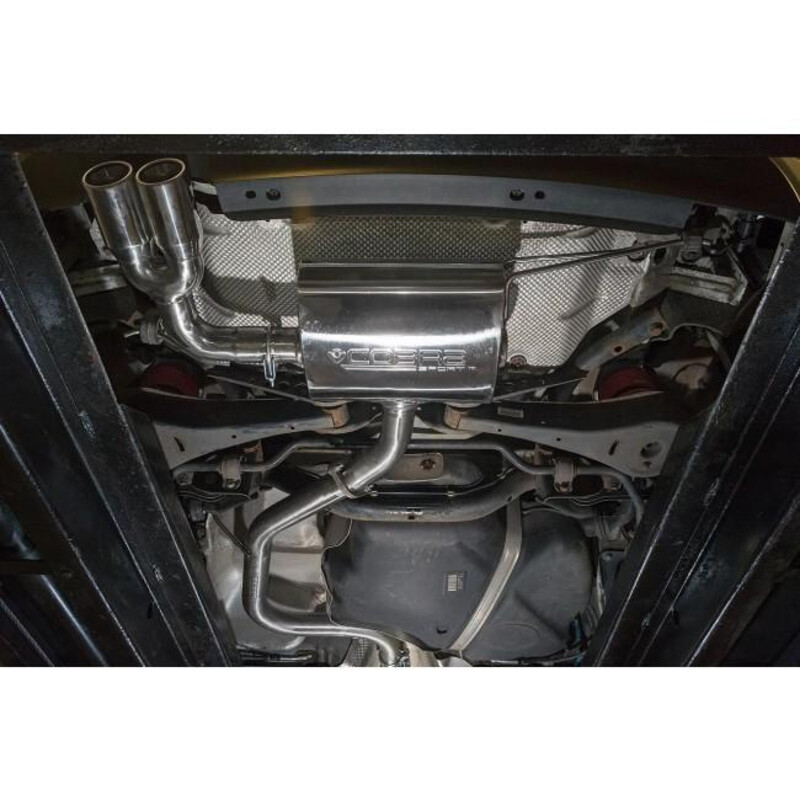 Ligne d'Echappement "Catback" Cobra pour VW Golf 6 2.0L TDI 140 ch (09-13)