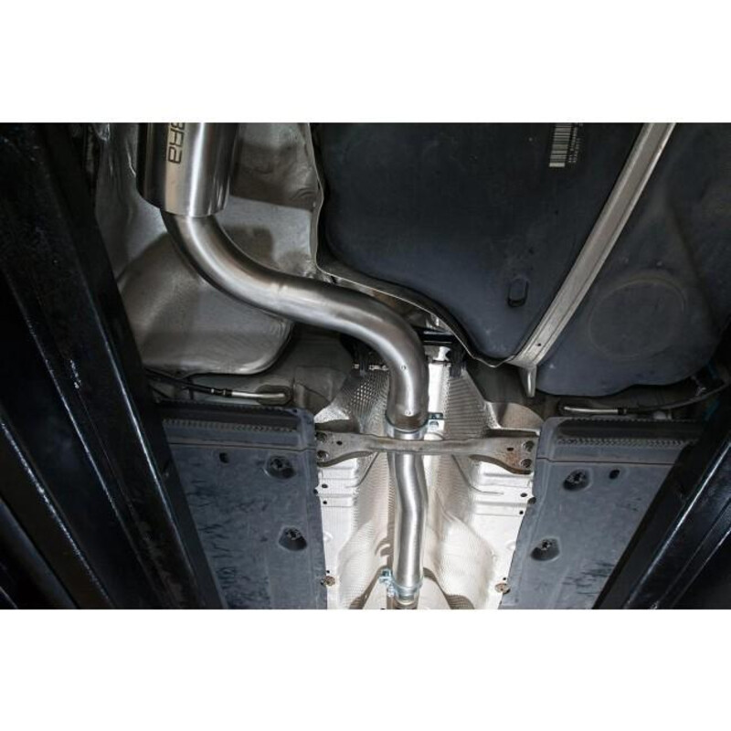 Ligne d'Echappement "Venom Box Delete" Cobra pour VW Golf 6 2.0L TDI 140 ch (09-13)