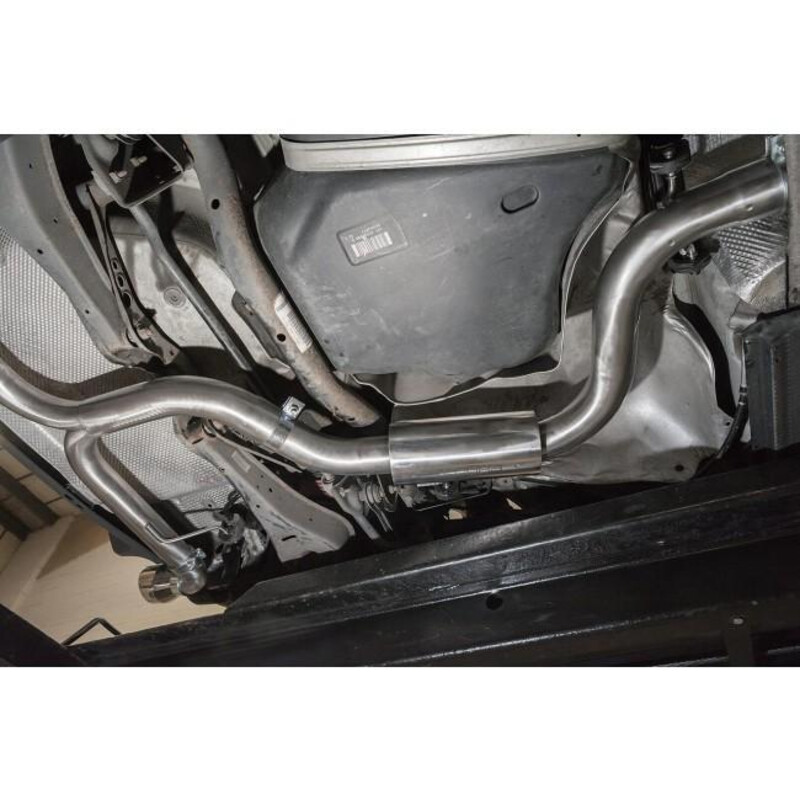 Ligne d'Echappement "Venom Box Delete" Cobra pour VW Golf 6 2.0L TDI 140 ch (09-13)