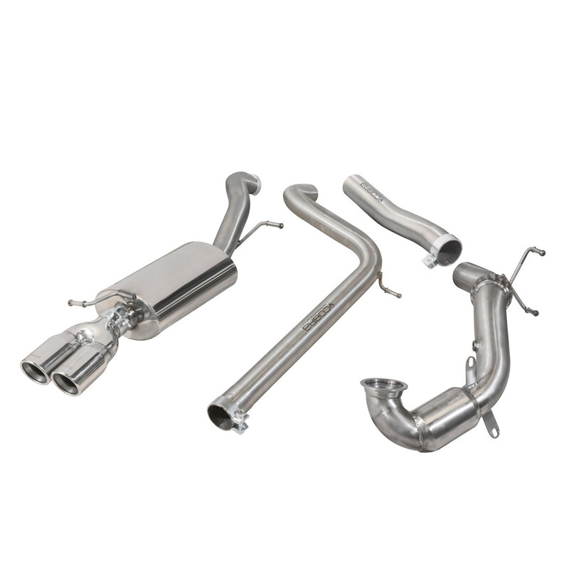 Ligne d'Echappement Complète "Turboback" Cobra pour VW Polo 6C GTI 1.8L TSI (15-17)