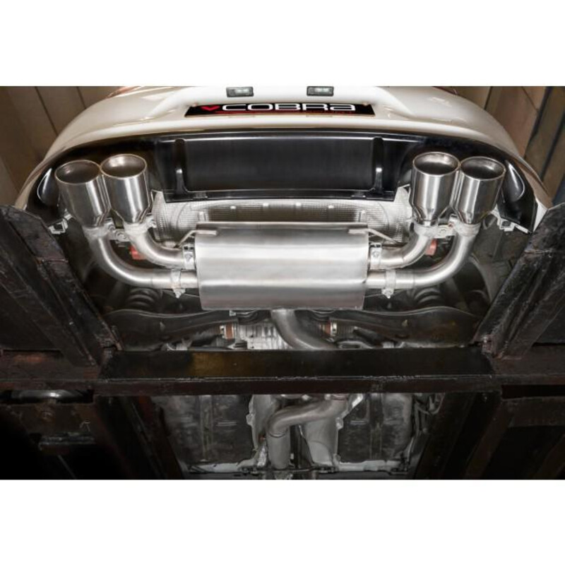 Ligne d'Echappement Complète "Turboback" Cobra pour VW Golf 7 R 2.0L TSI (12-18)