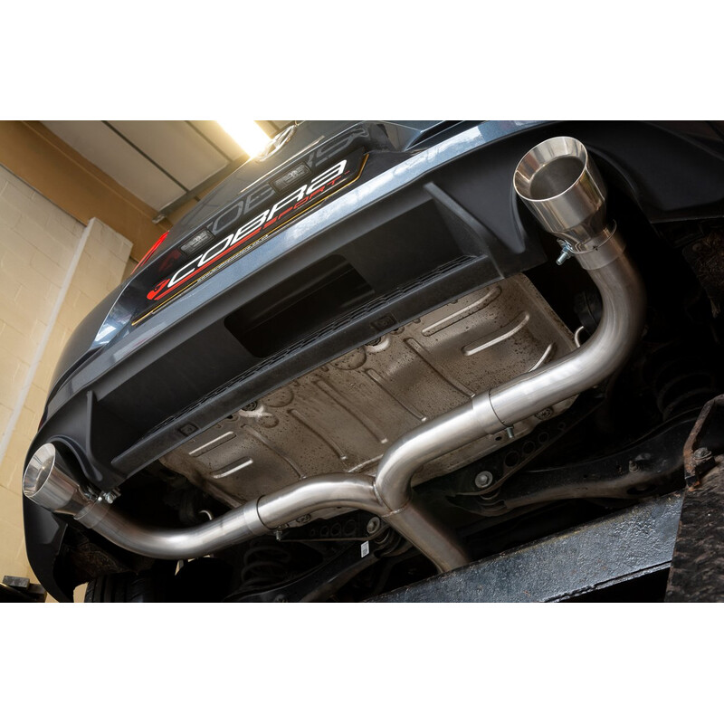 Ligne d'Echappement "Venom Box Delete" Cobra pour VW Golf 7 GTI 2.0L TSI (12-17)