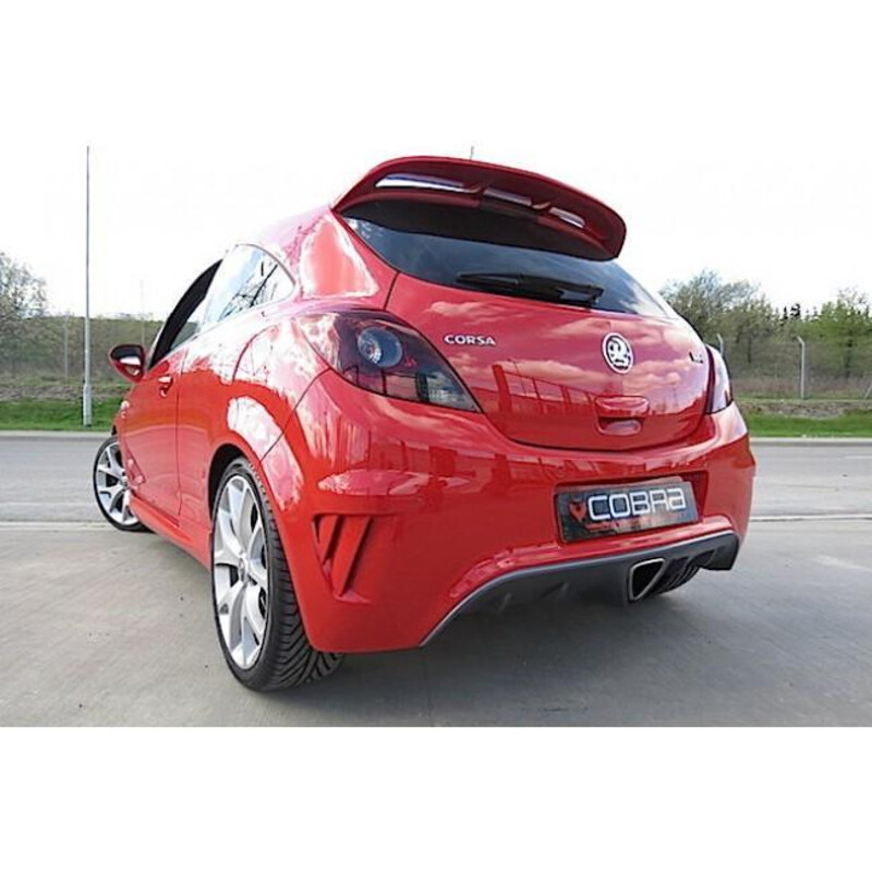 Ligne d'Echappement "Catback" Cobra pour Opel Corsa D OPC (10-14)