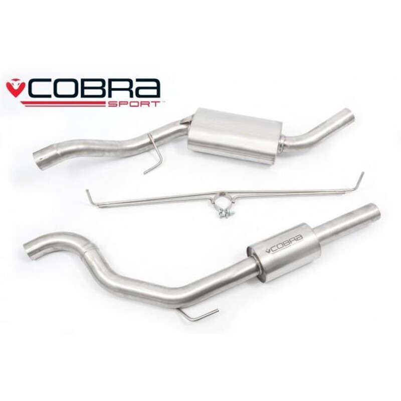 Ligne d'Echappement "Catback" Cobra pour Opel Corsa D OPC (10-14)