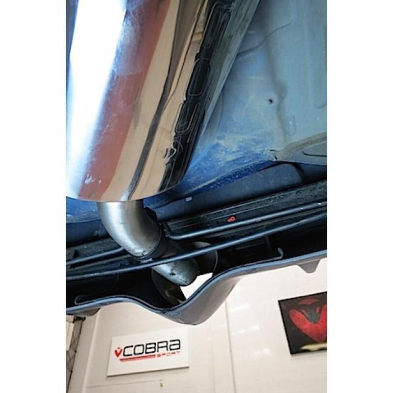 Ligne d'Echappement "Catback" Cobra pour Opel Corsa D OPC (10-14)
