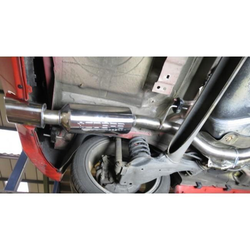 Ligne d'Echappement "Catback" Cobra pour Opel Corsa D 1.6L SRI (07-09)