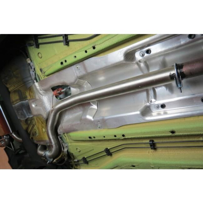 Ligne d'Echappement "Catback" Cobra pour Opel Corsa D 1.6L SRI (07-09)