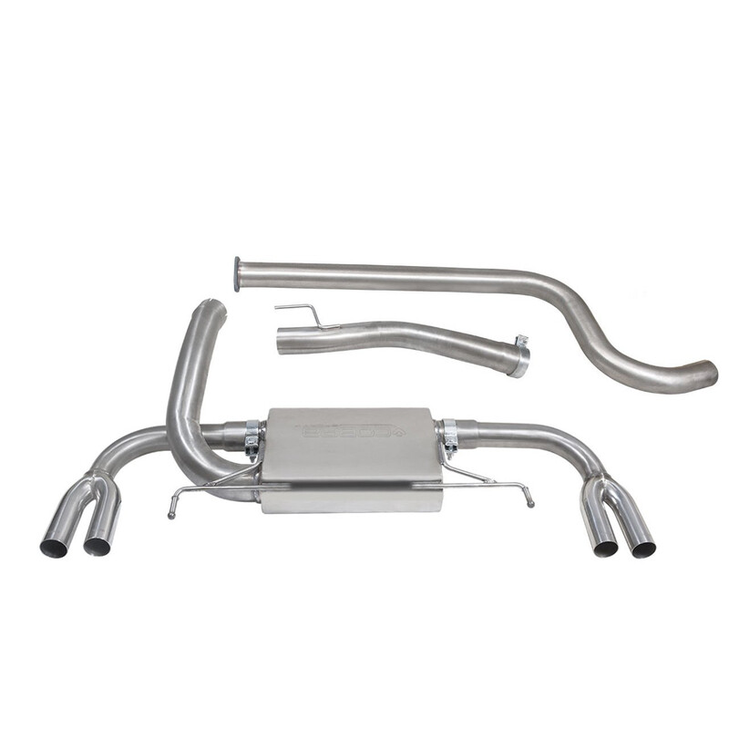 Ligne d'Echappement "Catback" Cobra pour Opel Astra J OPC (12-19)