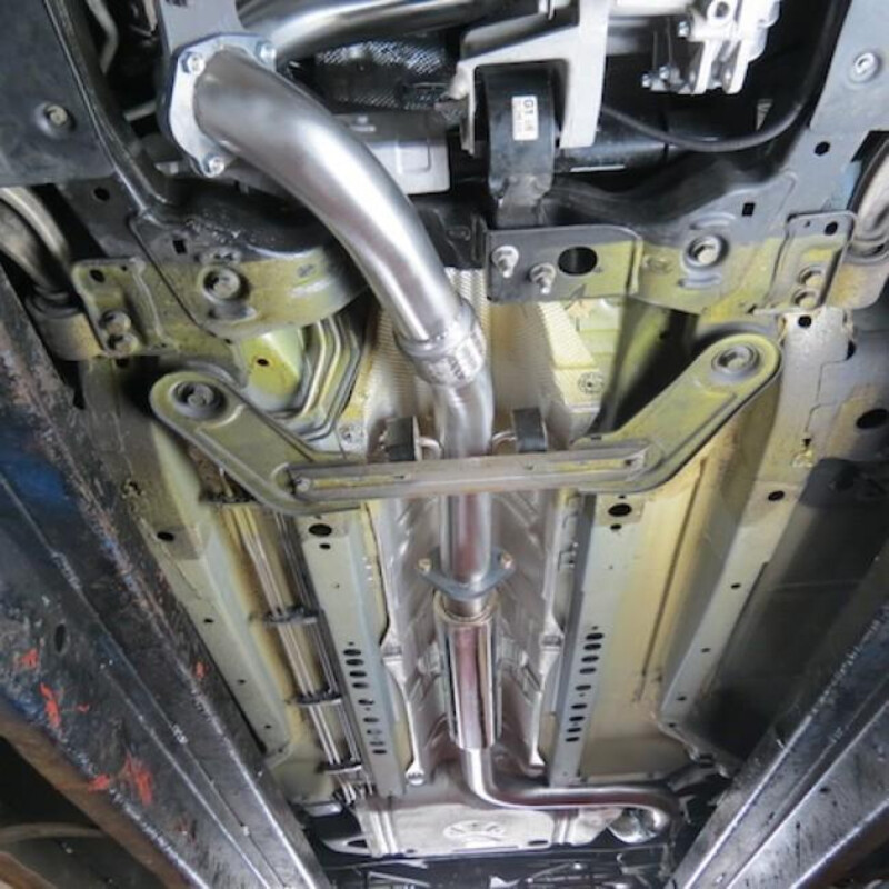 Ligne d'Echappement Complète "Turboback" Cobra pour Opel Astra J OPC (12-19)