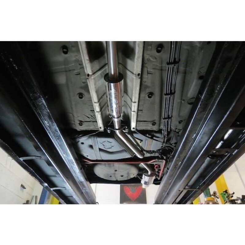 Ligne d'Echappement "Catback" Cobra pour Opel Astra G Coupé Turbo Ø2.5" (98-04)