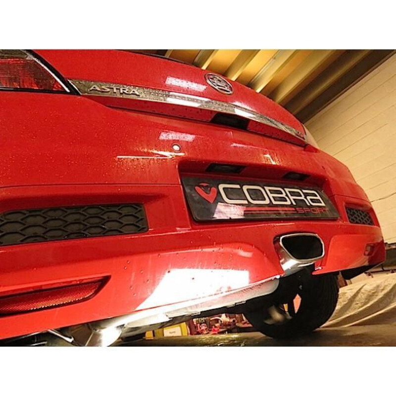 Ligne d'Echappement "Catback" Cobra pour Opel Astra H OPC Ø2.5" (05-11)