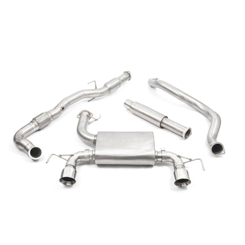 Ligne d'Echappement Complète "Turboback" Cobra pour Opel Corsa D Nürburgring (10-14)