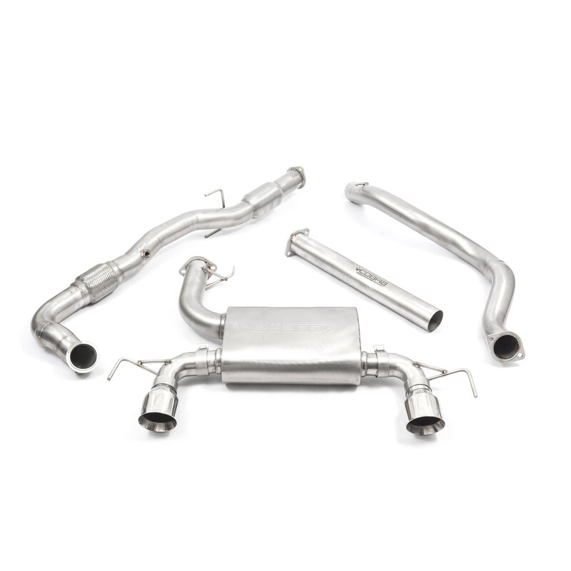 Ligne d'Echappement Complète "Turboback" Cobra pour Opel Corsa D Nürburgring (10-14)