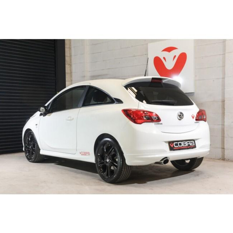 Ligne d'Echappement "Catback" Cobra pour Opel Corsa E 1.4L Turbo (15-19)