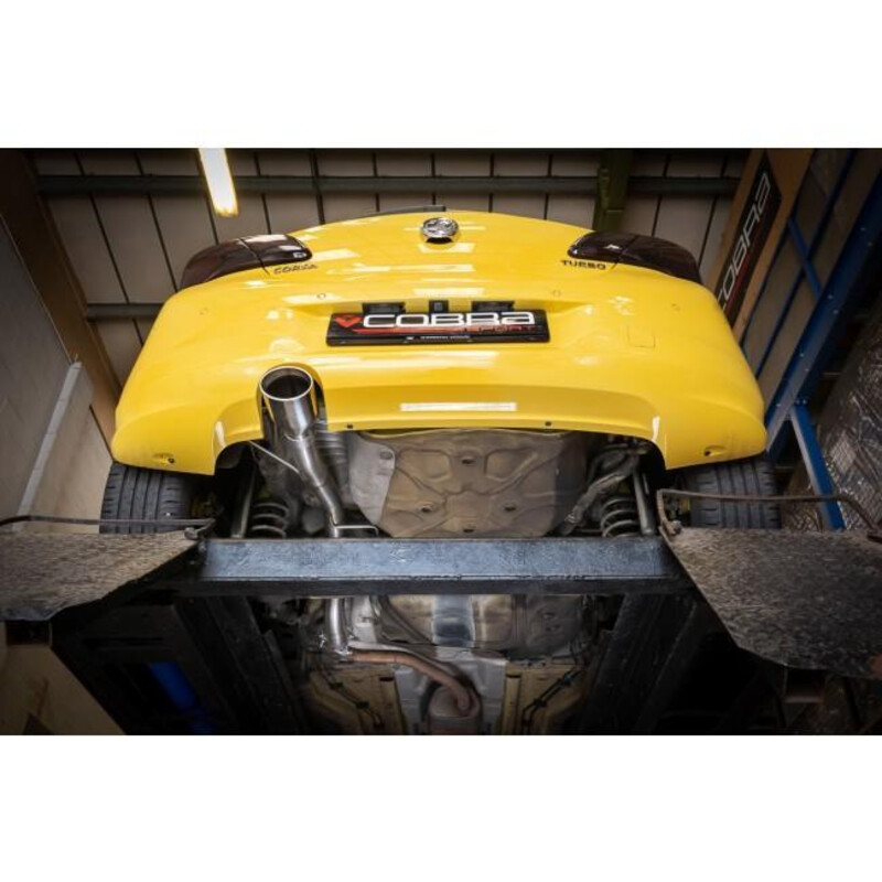Silencieux "Venom Box Delete" Cobra pour Opel Corsa E 1.0L Turbo (15-19)