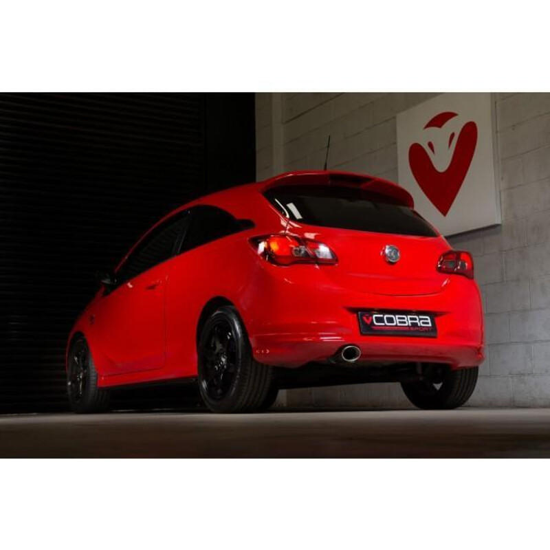 Silencieux "Venom Box Delete" Cobra pour Opel Corsa E 1.4L Atmo (15-19)