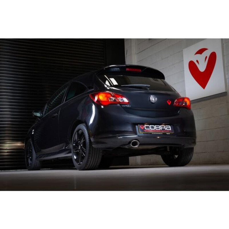 Silencieux "Venom Box Delete" Cobra pour Opel Corsa E 1.2L Atmo (15-19)