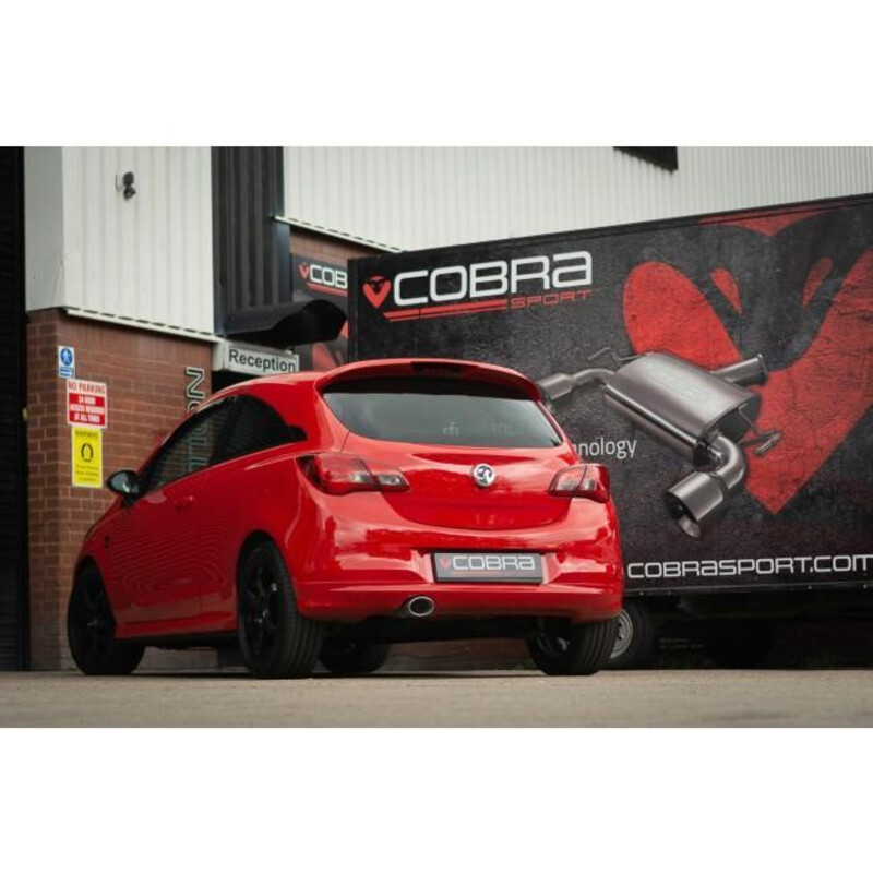 Silencieux "Venom Box Delete" Cobra pour Opel Corsa E 1.2L Atmo (15-19)