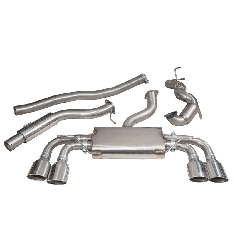 Ligne d'Echappement Complète "Turboback" Cobra pour VW Golf 7.5 R (2018+)