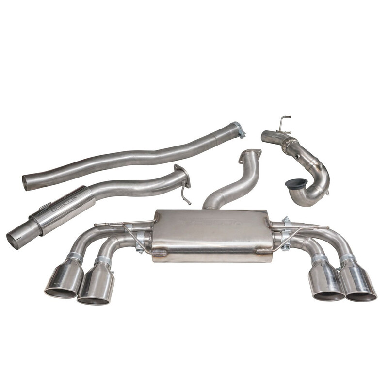 Ligne d'Echappement Complète "Turboback" Cobra pour VW Golf 7.5 R (2018+)