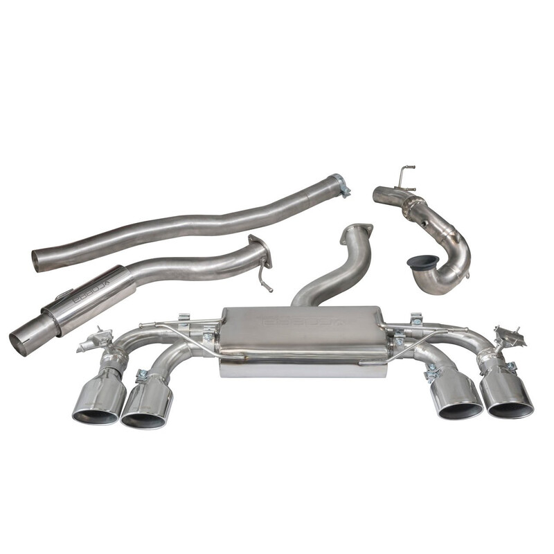 Ligne d'Echappement Complète "Turboback" Cobra pour VW Golf 7.5 R (2018+)