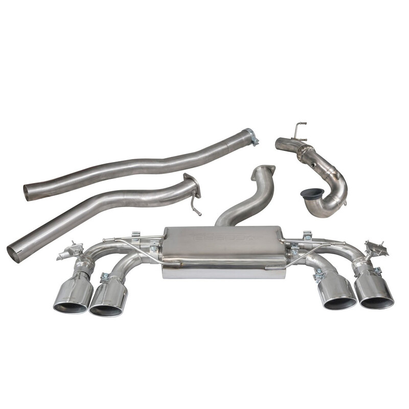 Ligne d'Echappement Complète "Turboback" Cobra pour VW Golf 7.5 R (2018+)
