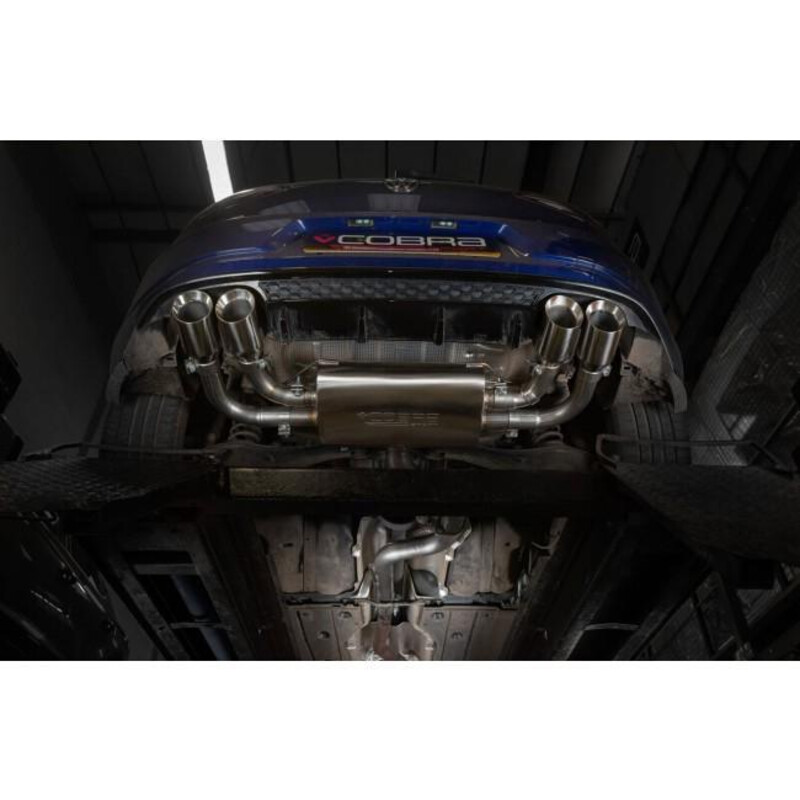 Ligne d'Echappement Complète "Turboback" Cobra pour VW Golf 7.5 R (2018+)