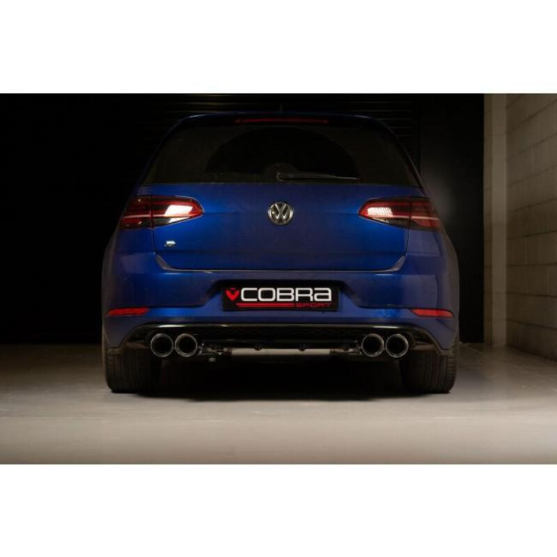 Ligne d'Echappement Complète "Turboback" Cobra pour VW Golf 7.5 R (2018+)