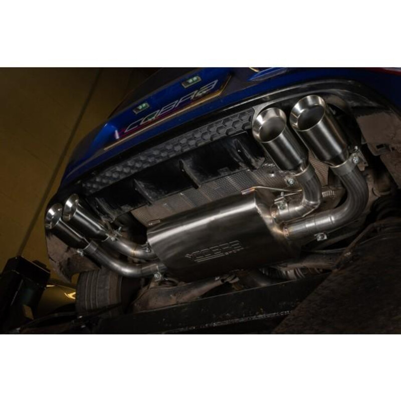 Ligne d'Echappement "Catback" Cobra pour VW Golf 7.5 R (2018+)