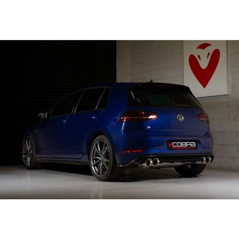 Ligne d'Echappement "Catback" Cobra pour VW Golf 7.5 R (2018+)