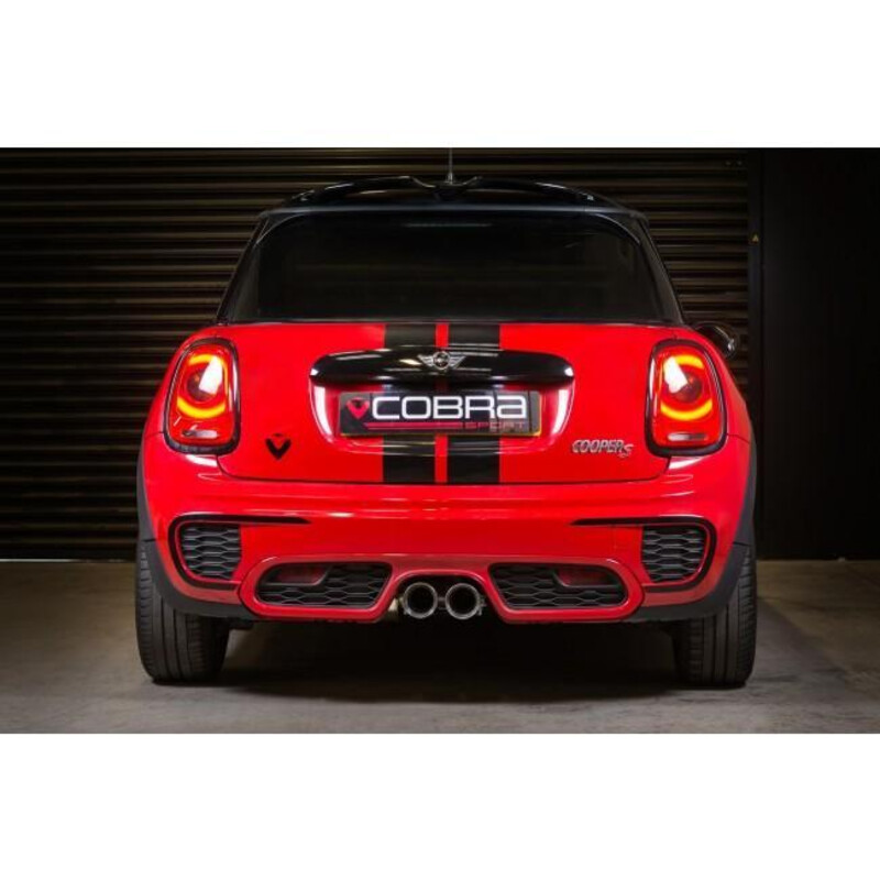 Ligne d'Echappement "Catback" Cobra pour Mini Cooper S F56 LCI Ø3" (14-18)