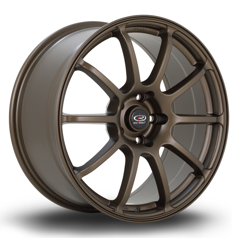 Rota Force2 18x8.5" 5x112 ET45, Bronze Mat