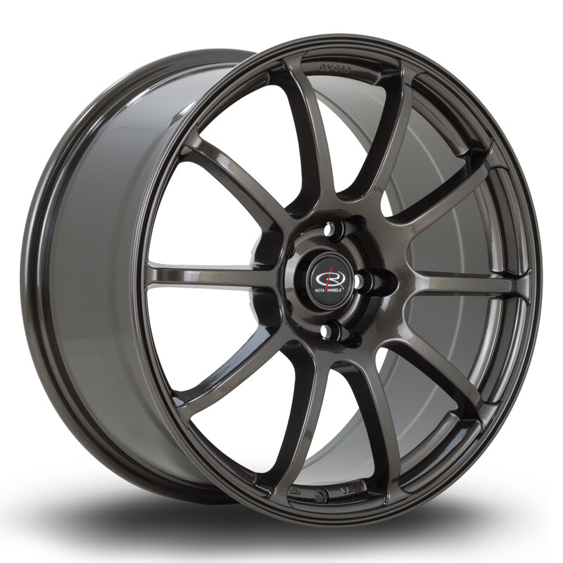 Rota\u0020Force2\u002018x8.5\u0022\u00205x120\u0020ET45,\u0020Gunmetal