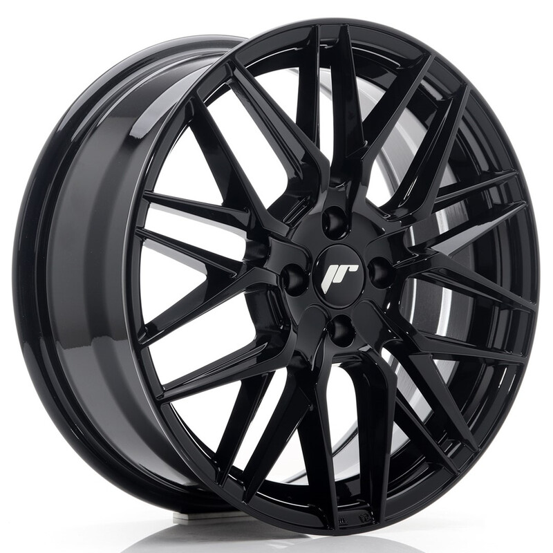 Japan Racing JR-28 17x7" 4x100 ET40, Noir Brillant